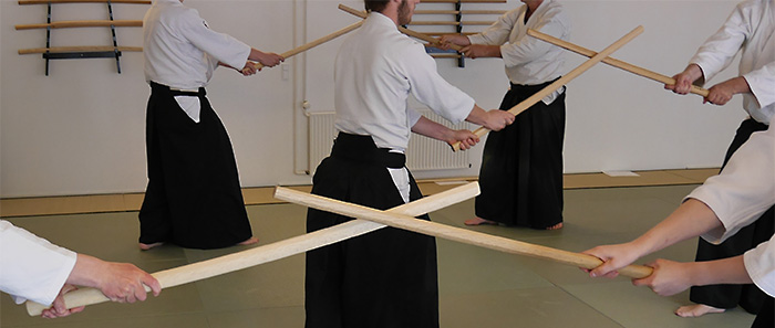 Træning i Roskilde Aikido Klub